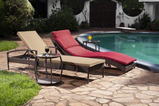 luxe pool bed